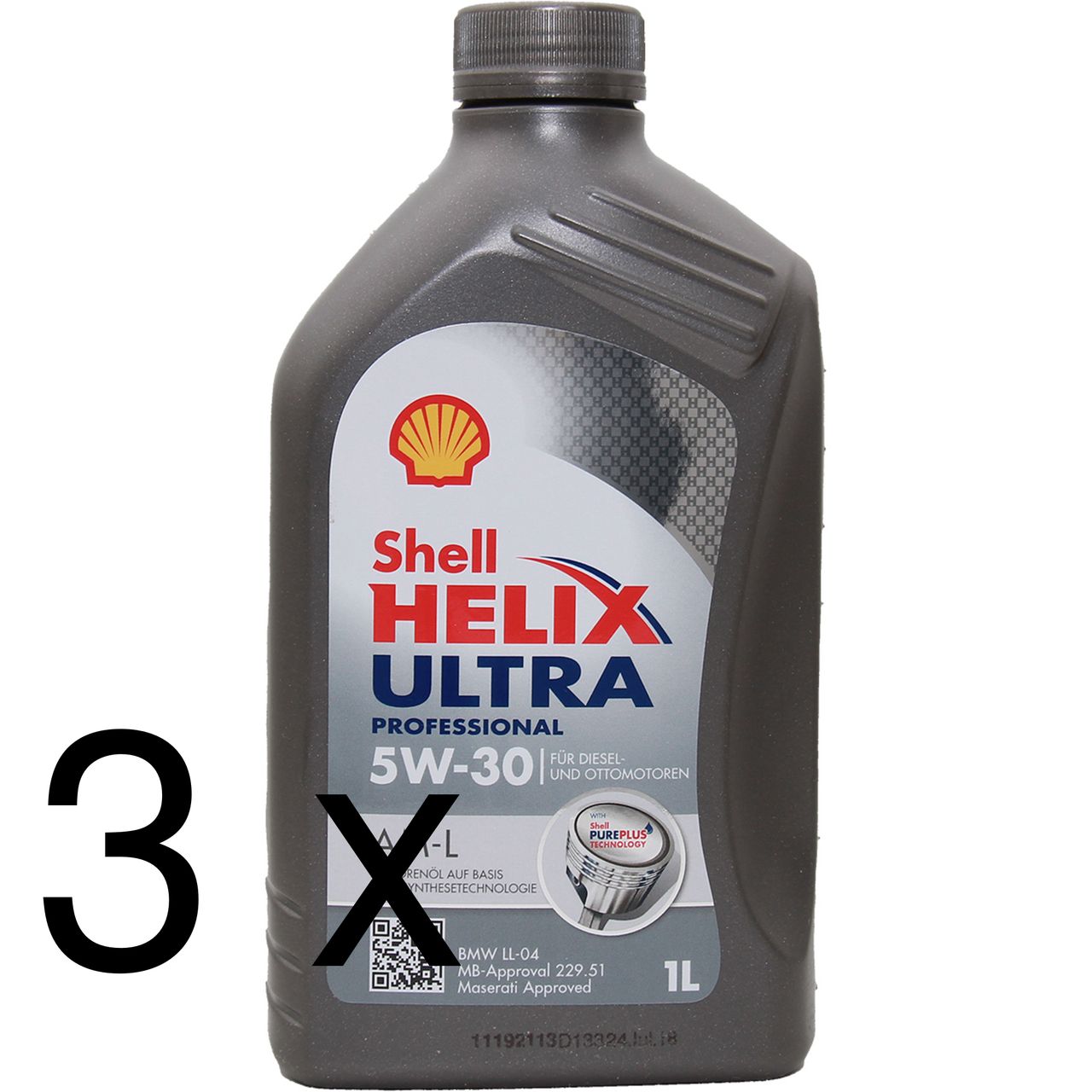 Shell Helix Ultra Professional AM-L 5W-30 3x1 Liter Shell Helix Ultra Professional AM-L 5W-30 3x1 Liter