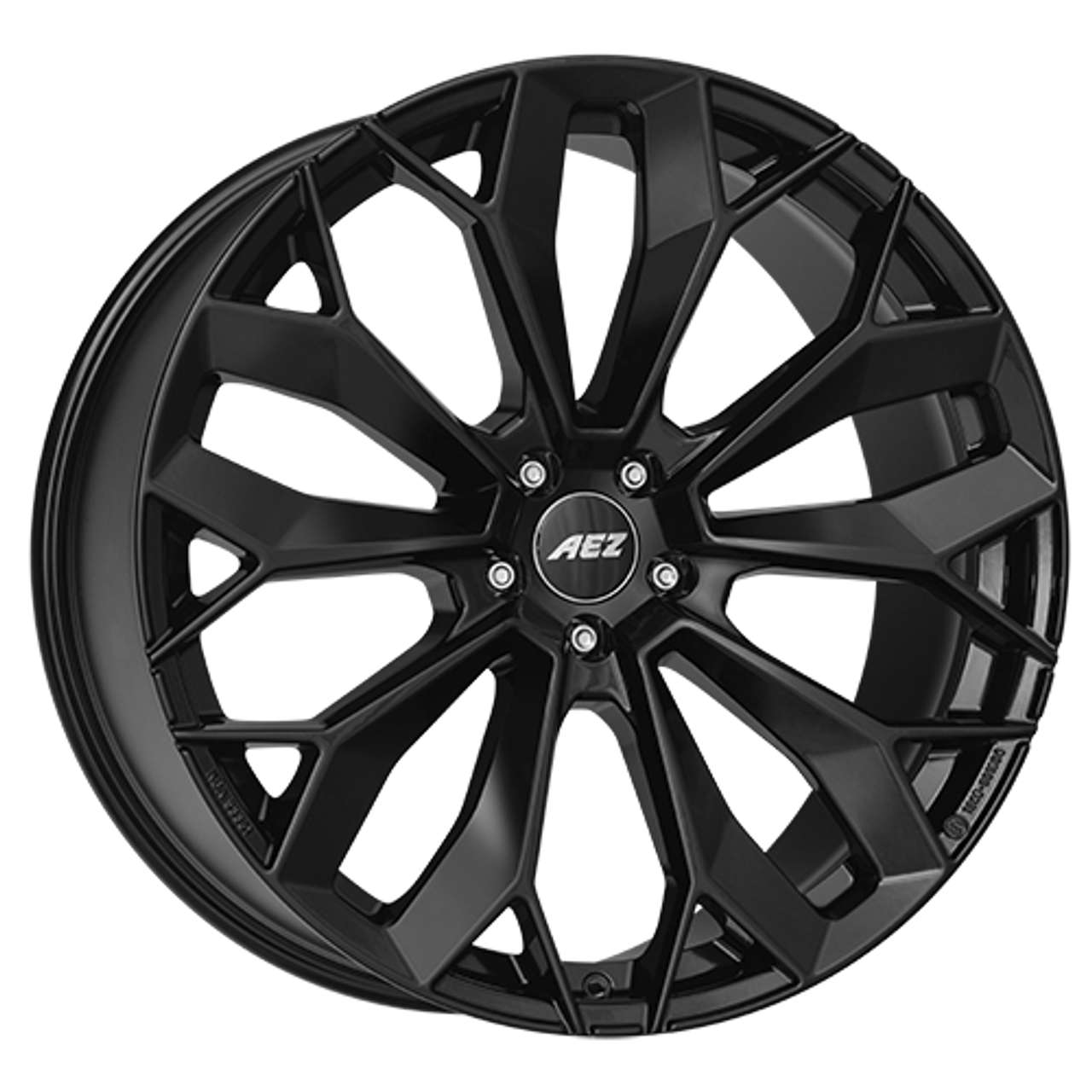 AEZ LEIPZIG BLACK glossy black 10.5Jx21 5x112 ET50