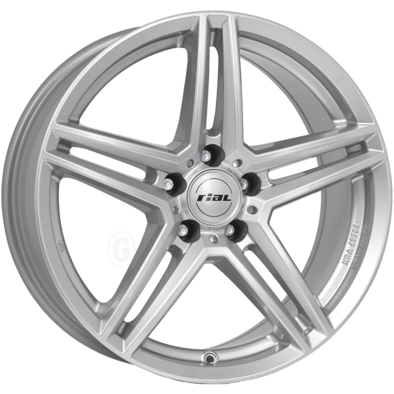 Rial M10x Polar silber 7.5x17 5x112 ET53