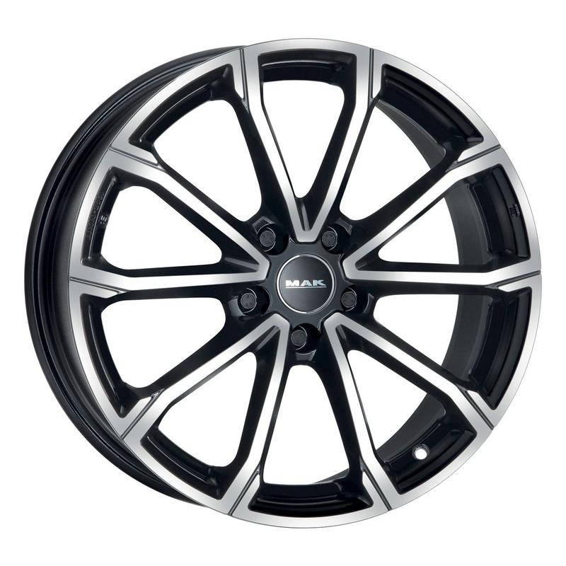 MAK DAVINCI black mirror 6.5Jx17 4x108 ET32