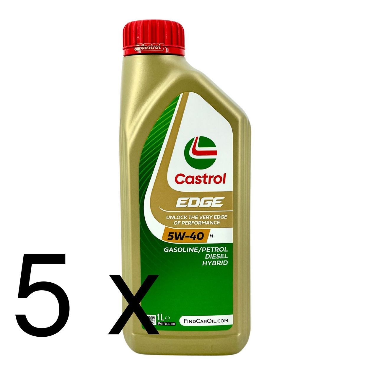 Castrol Edge 5W-40 M 5x1 Liter Castrol Edge 5W-40 M 5x1 Liter