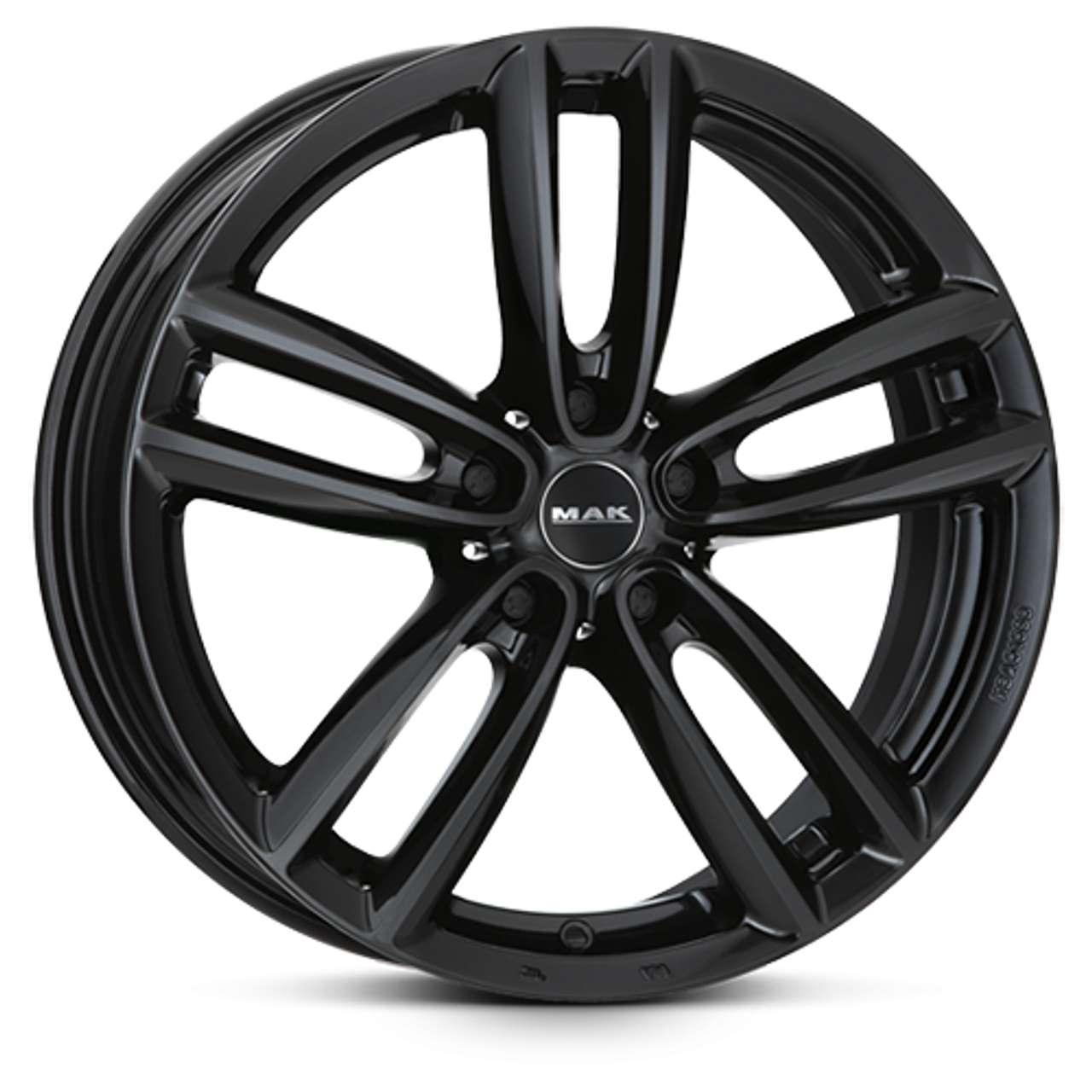 MAK OXFORD glanz schwarz 8.0Jx19 5x112 ET46