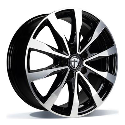 TOMASON TN28 black polished 7.5Jx18 5x130 ET53