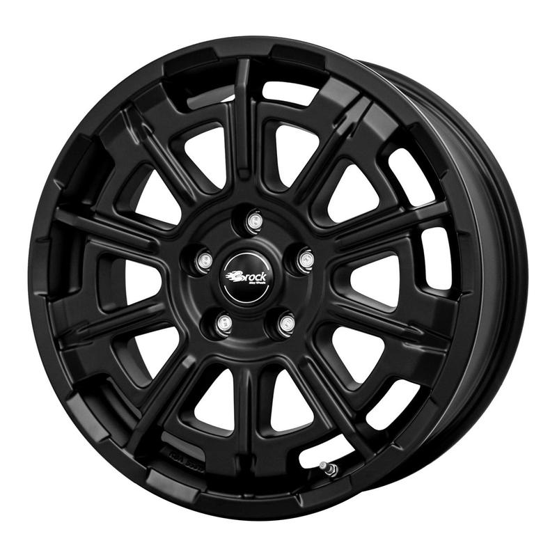 BROCK B45-5L satin black matt (sbm) 8.0Jx20 5x130 ET60