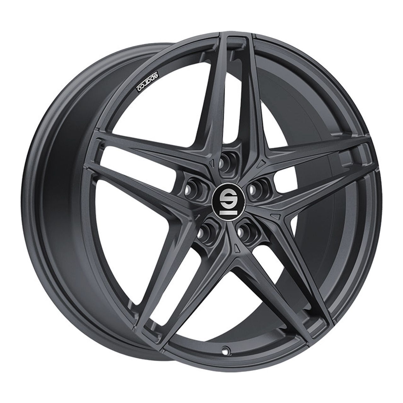 SPARCO RECORD matt graphite 8.0Jx18 5x112 ET48