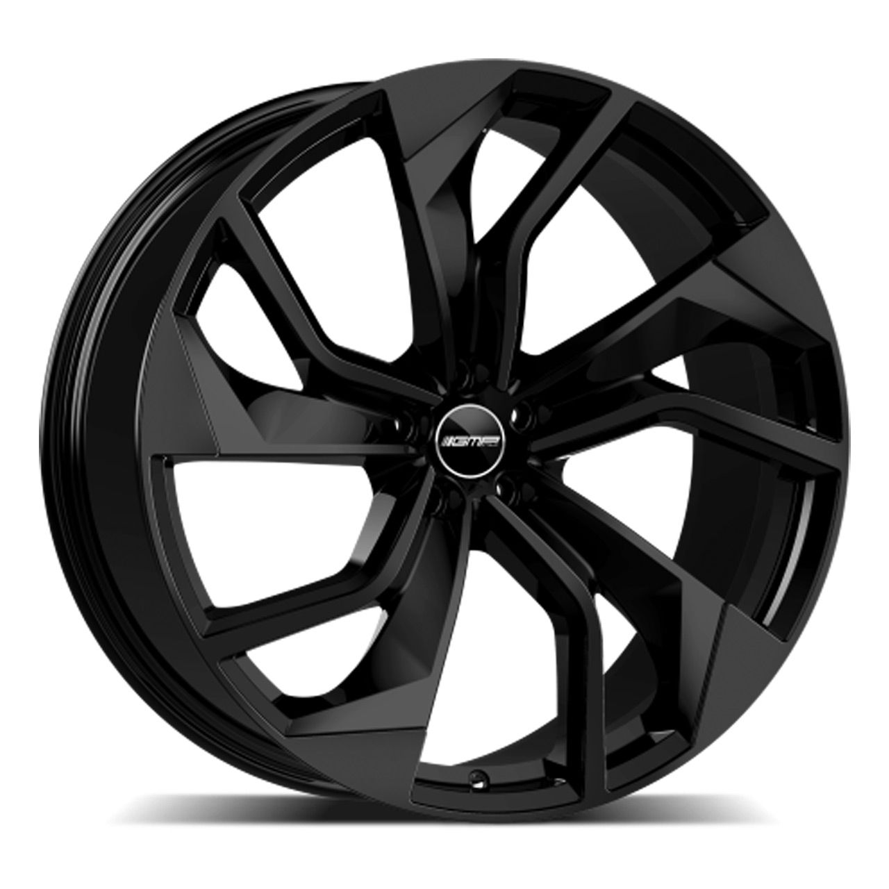 GMP REBEL black glossy 10.0Jx22 5x130 ET38