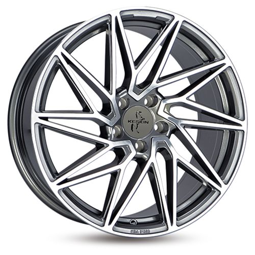KESKIN WHEELS KT20 FUTURE palladium front polished 8.5Jx19 5x112 ET30
