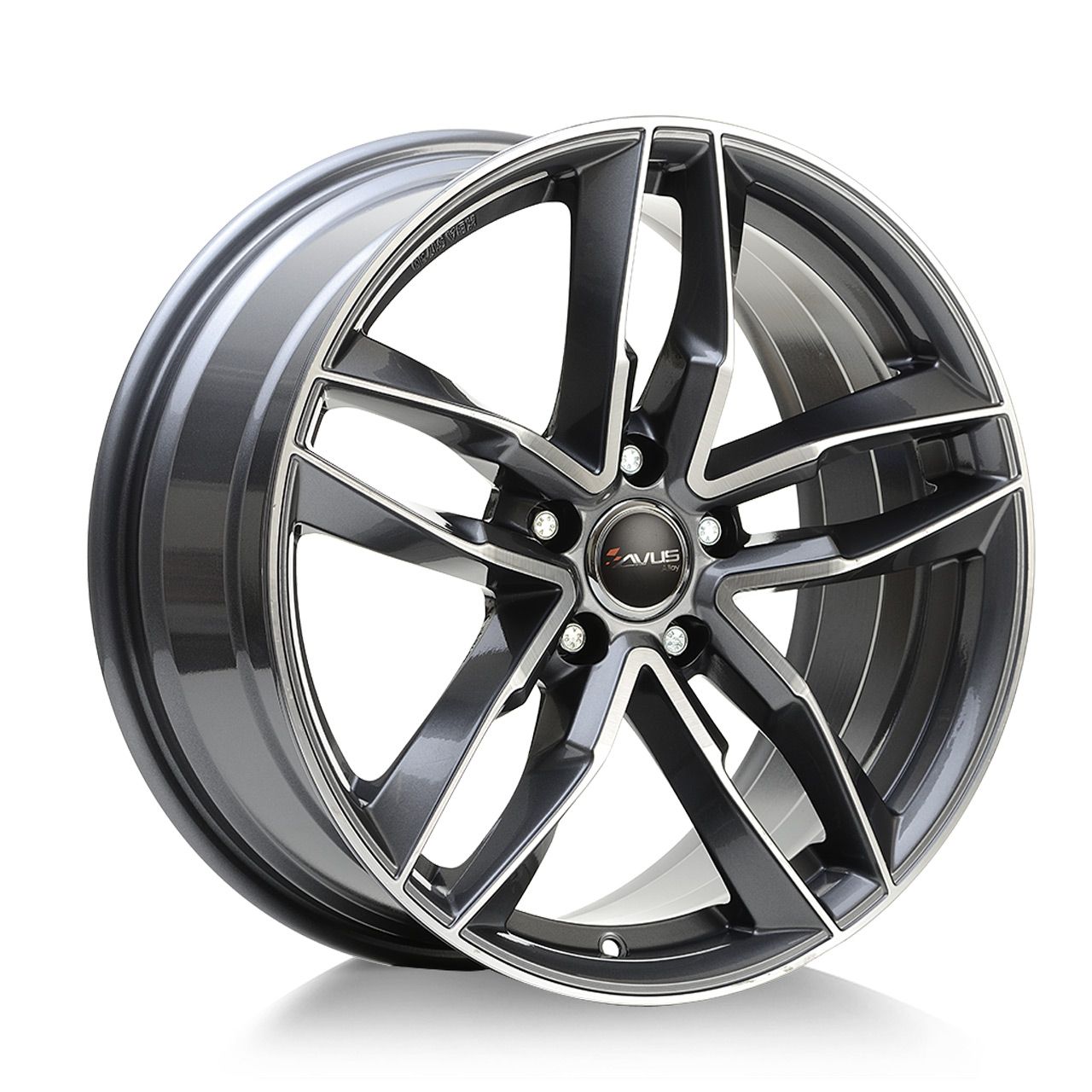AVUS RACING AF16 anthracite polished 8.5Jx20 5x112 ET45