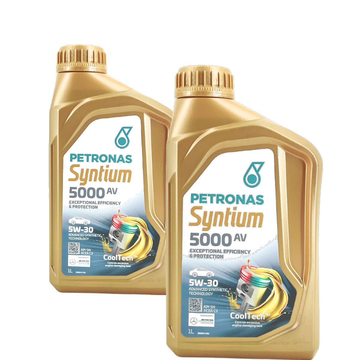 Petronas Syntium 5000 AV 5W-30 SN 2x1 Liter