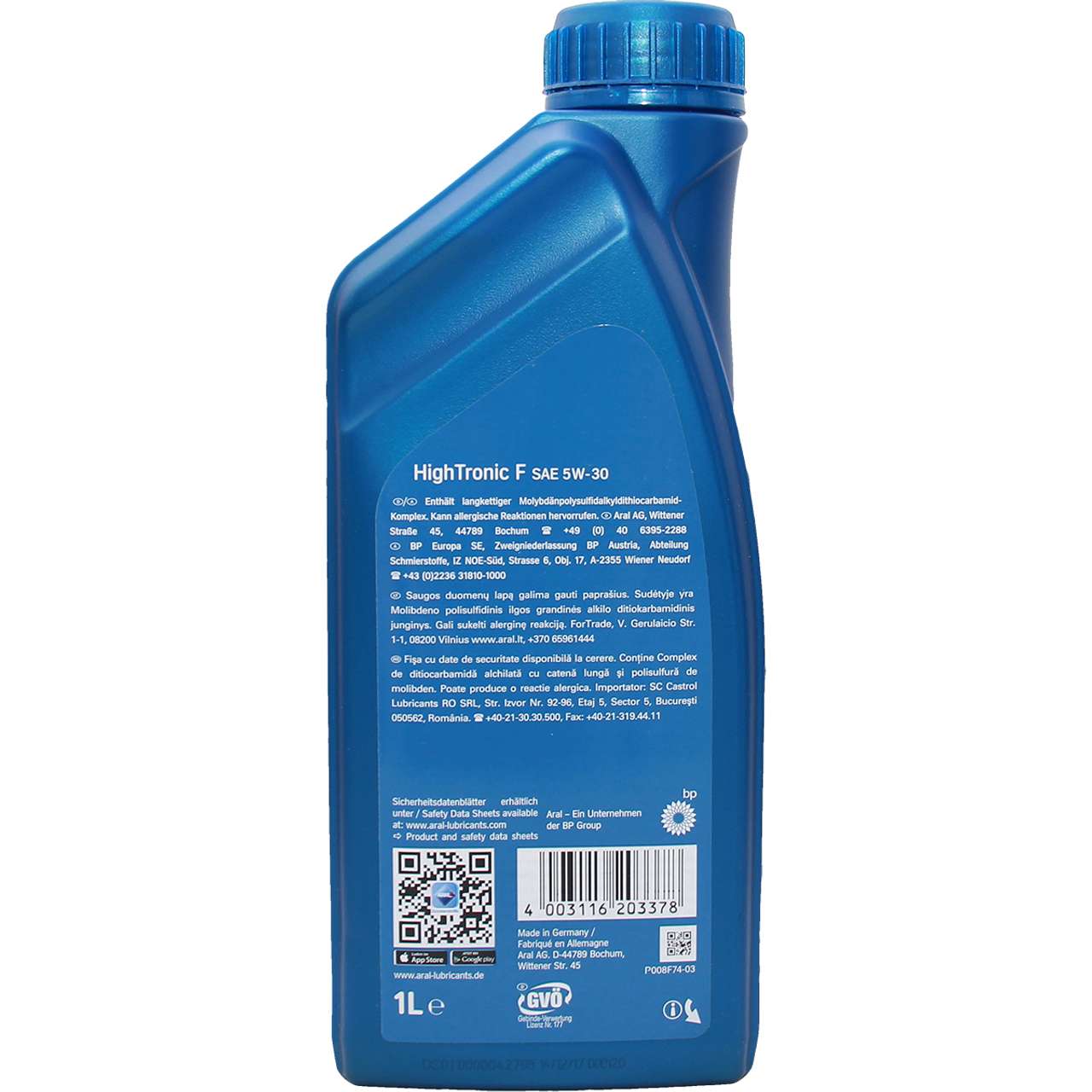 Aral HighTronic F 5W-30 1 Liter