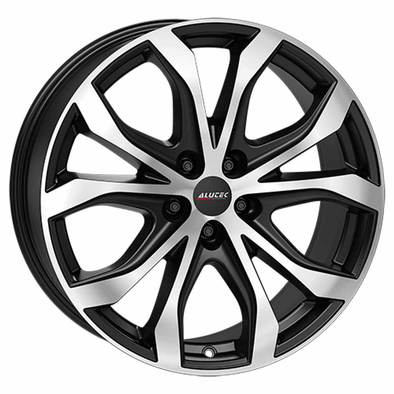 ALUTEC W10 racingschwarz frontpoliert 8.5Jx19 5x112 ET45