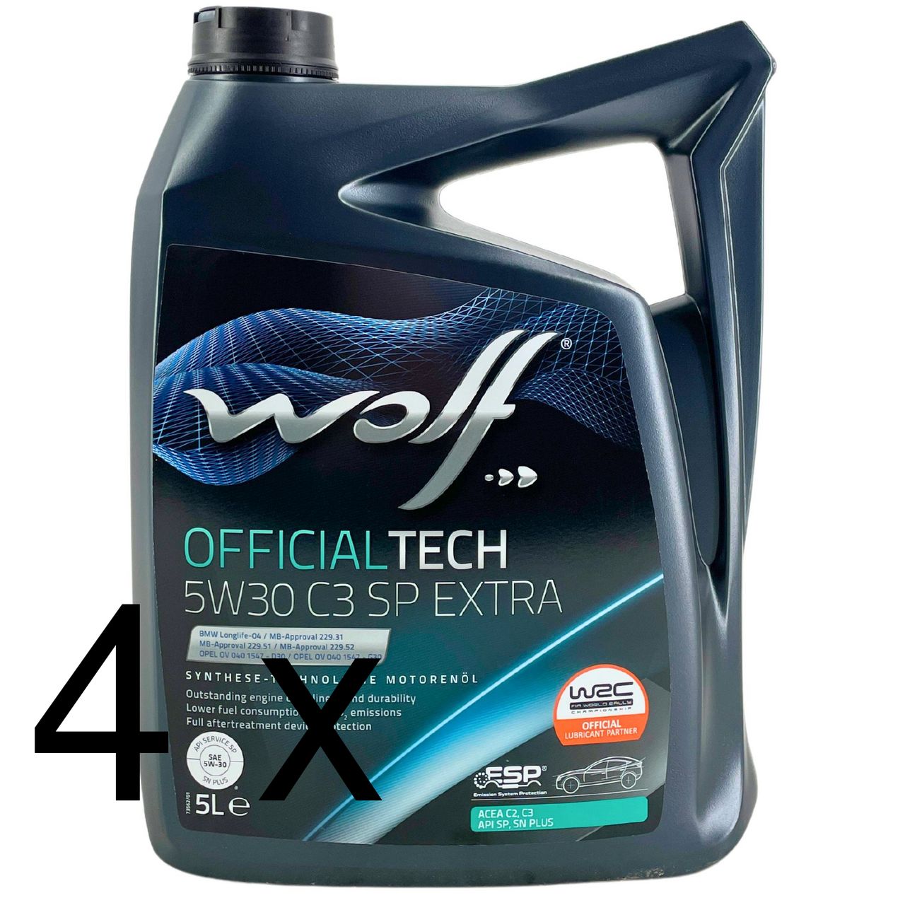 Wolf OfficialTech 5W-30 C3 SP Extra 4x5 Liter