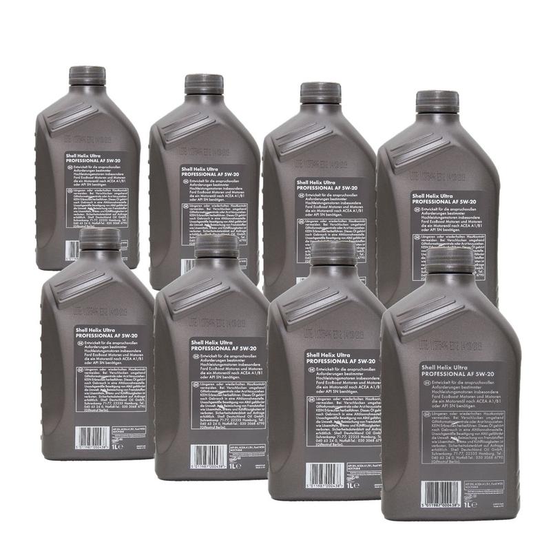 Shell Helix Ultra Professional AF 5W-20 8x1 Liter