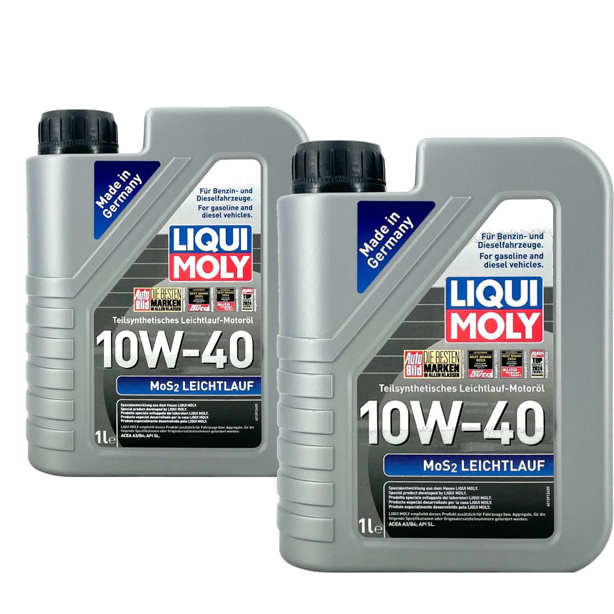 Liqui Moly MoS2 Leichtlauf 10W-40 2x1 Liter