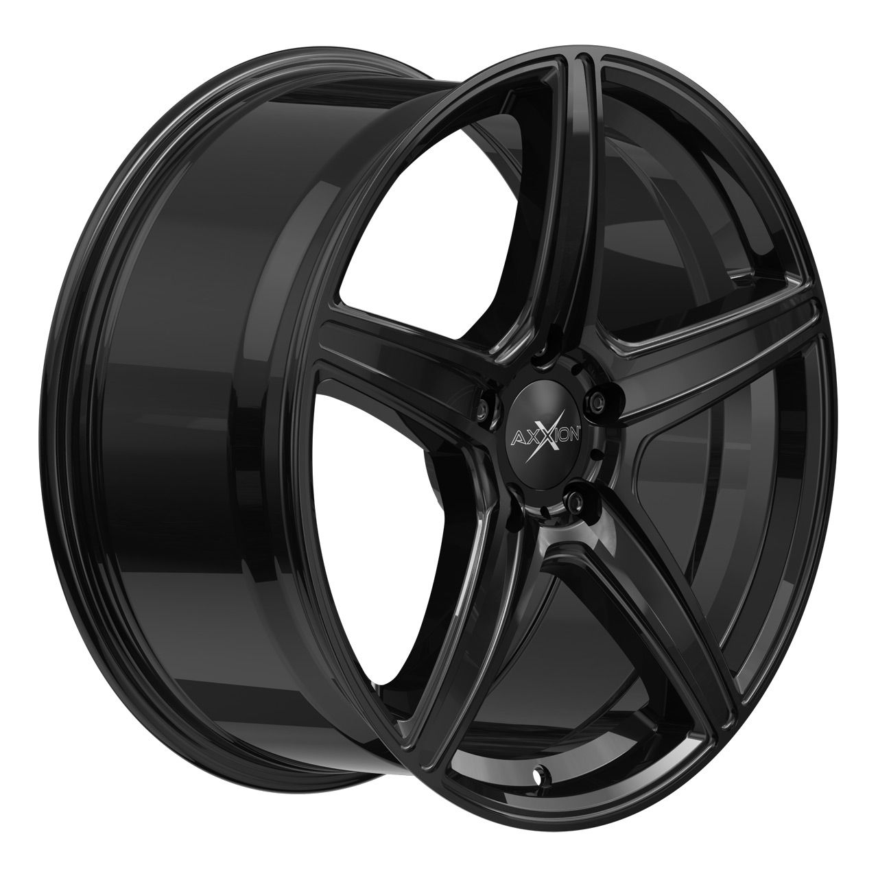 AXXION AX7 black glossy painted 8.0Jx18 5x112 ET30