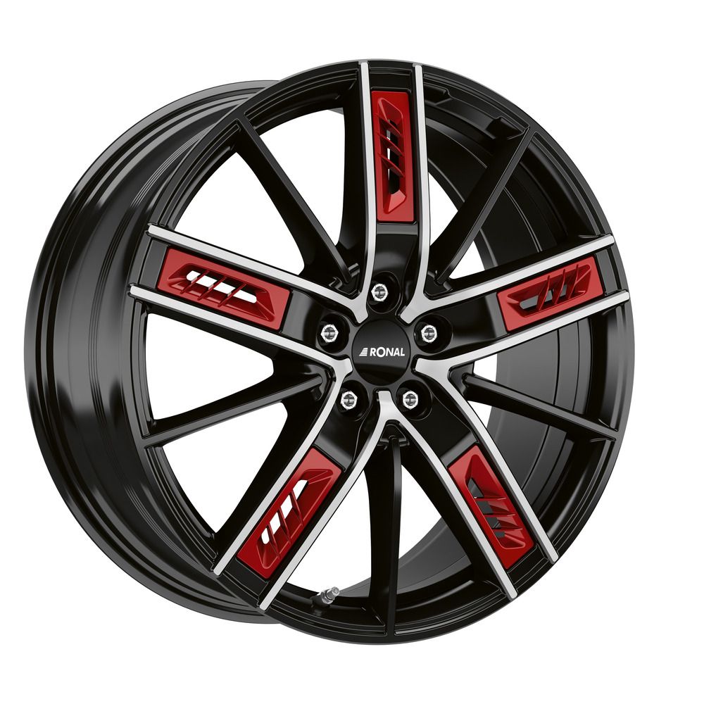 RONAL RONAL R67 RED RIGHT jetblack-frontkopiert 8.0Jx19 5x112 ET54