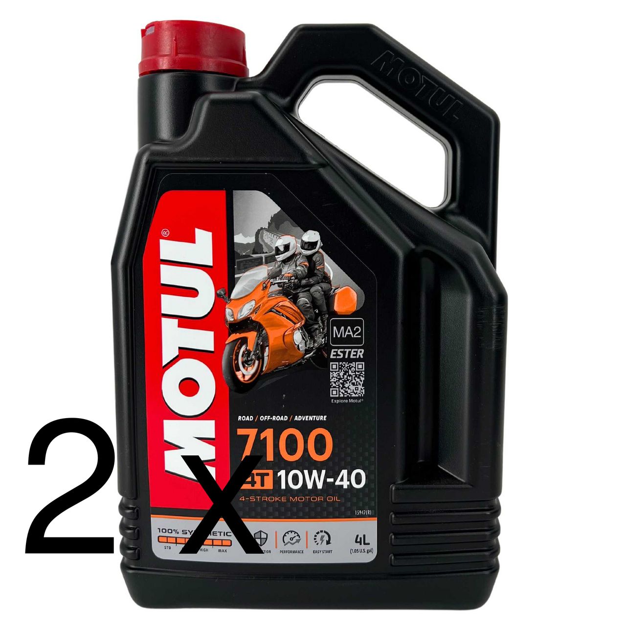 Motul 7100 10W-40 4T 2x4 Liter
