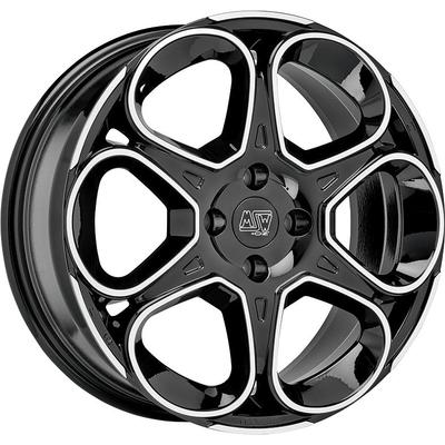 MSW (OZ) MSW 83 gloss black full polished 7.5Jx18 5x108 ET45