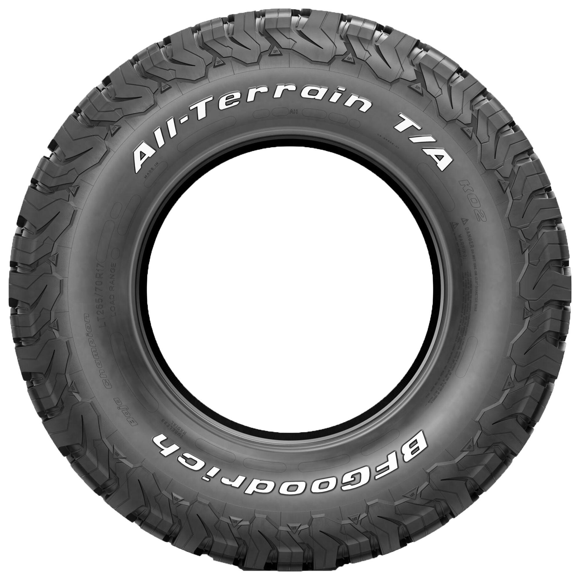 BFGOODRICH ALL-TERRAIN T/A KO2 285/65R18 121/118R LRD RWL