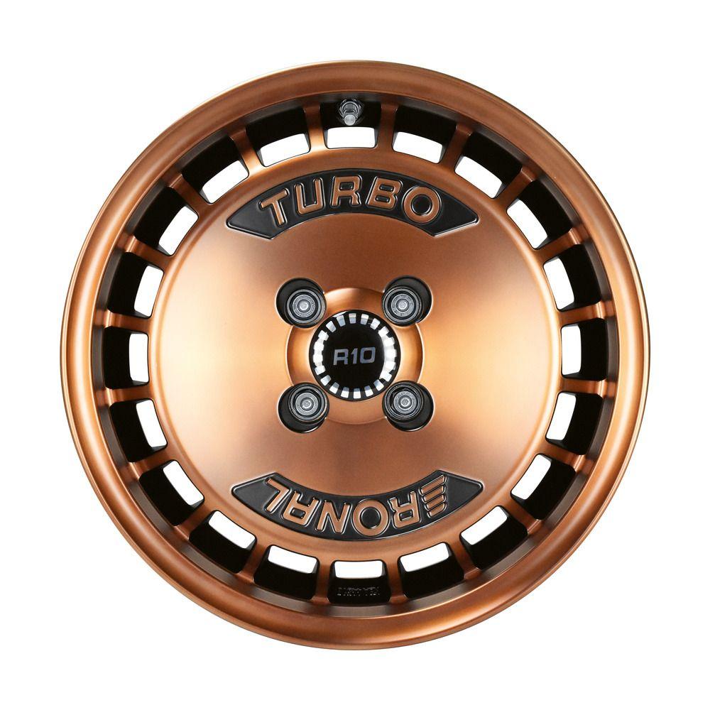 RONAL RONAL R10 TURBO copper matt-front diamond cut 7.0Jx15 4x100 ET37