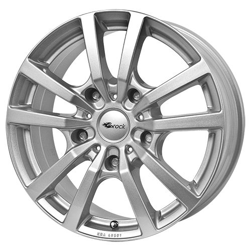 RC-DESIGN RC25T kristallsilber 6.5Jx16 5x114.3 ET47