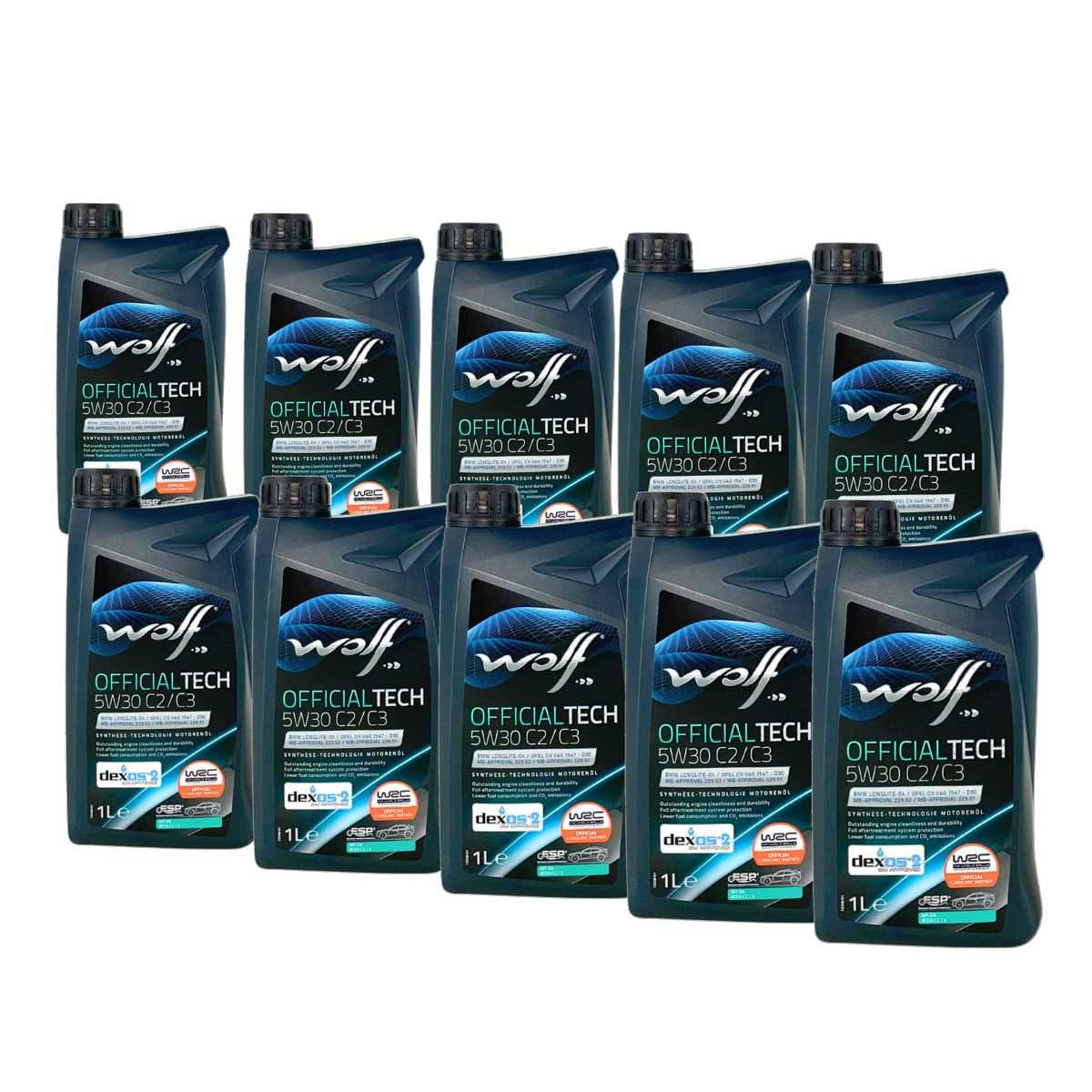 Wolf OfficialTech 5W-30 C2/C3 10x1 Liter