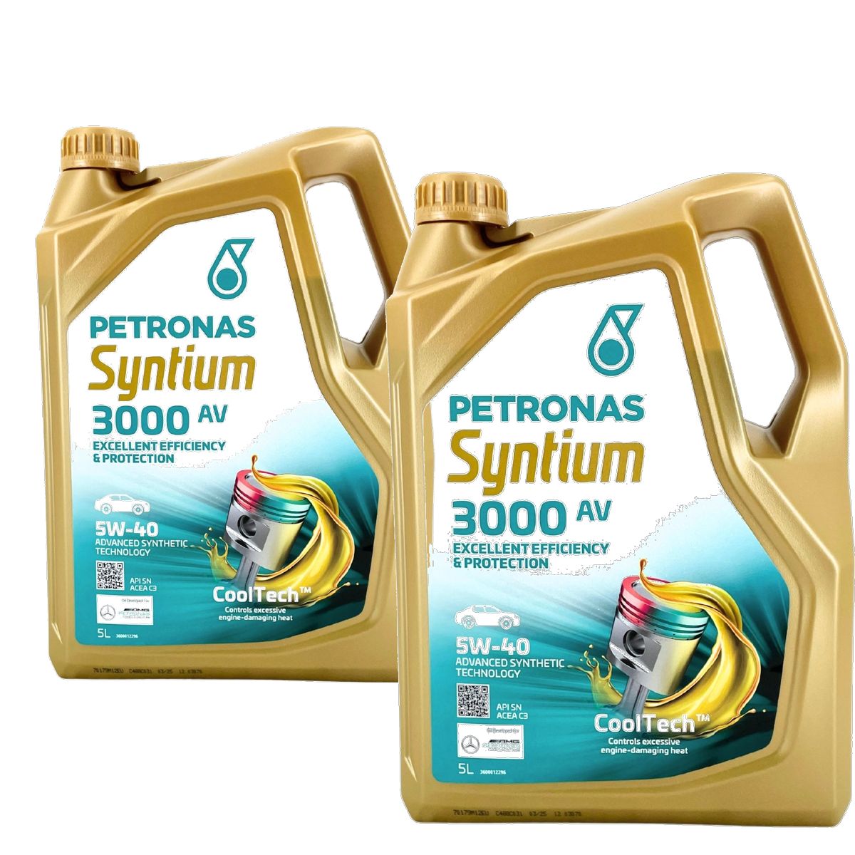 Petronas Syntium 3000 AV 5W-40 2x5 Liter