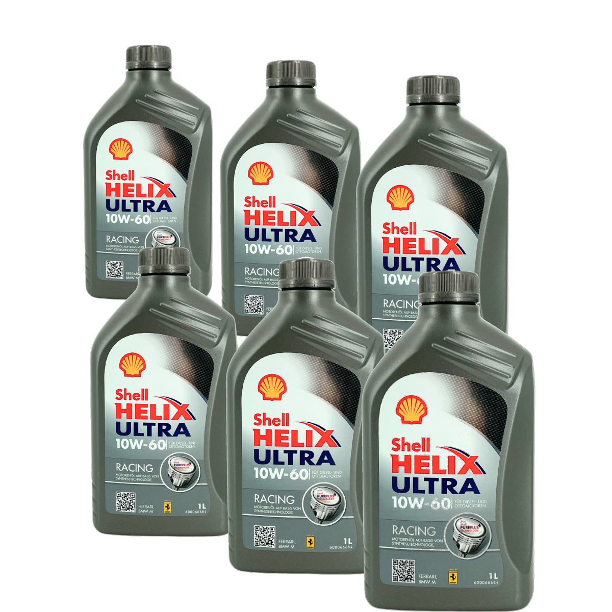 Shell Helix Ultra Racing 10W-60 6x1 Liter