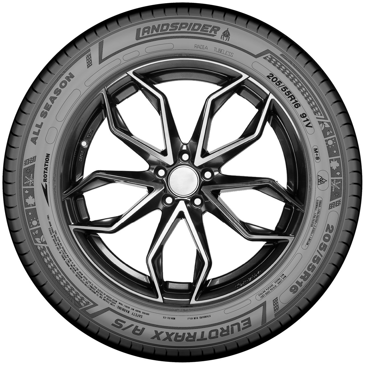 LANDSPIDER EUROTRAXX A/S 225/60R17 103V XL BSW