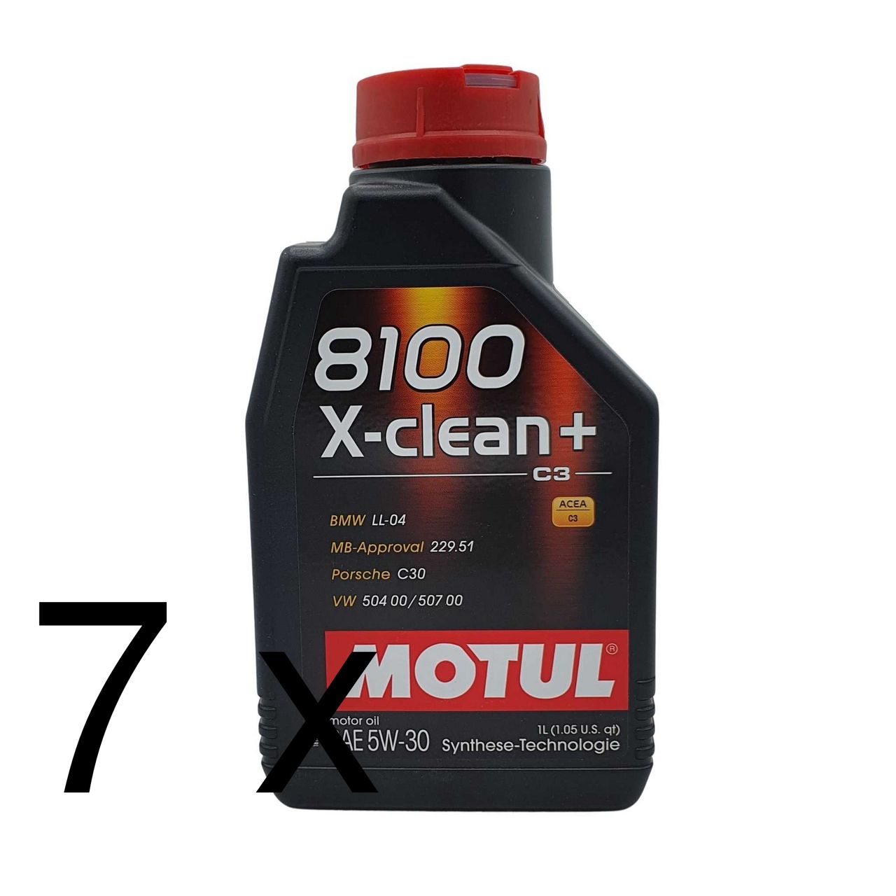 Motul 8100 X-clean+ 5W-30 7x1 Liter