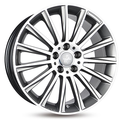 KESKIN WHEELS KT18 TURBO palladium front polished 7.0Jx17 5x112 ET38