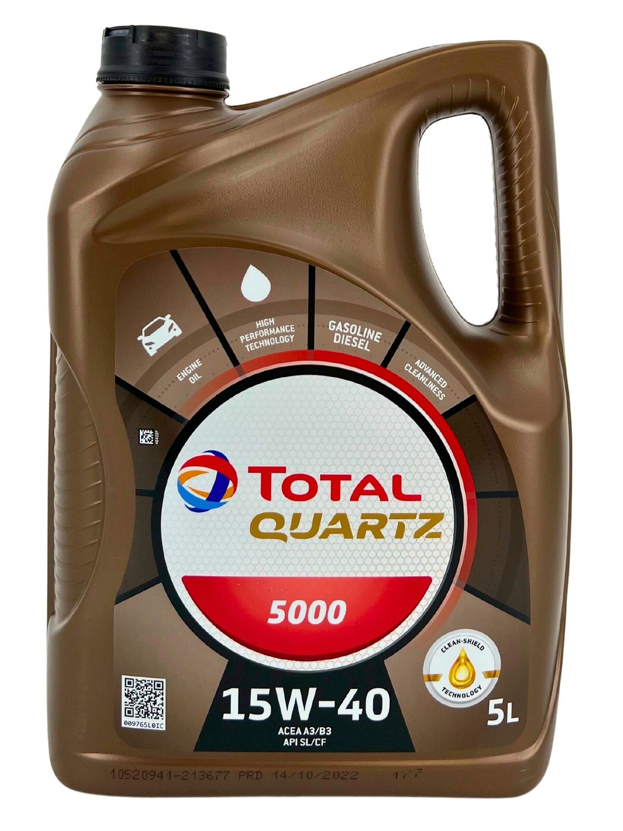 Total Quartz 5000 15W-40 5 Liter Total Quartz 5000 15W-40 5 Liter