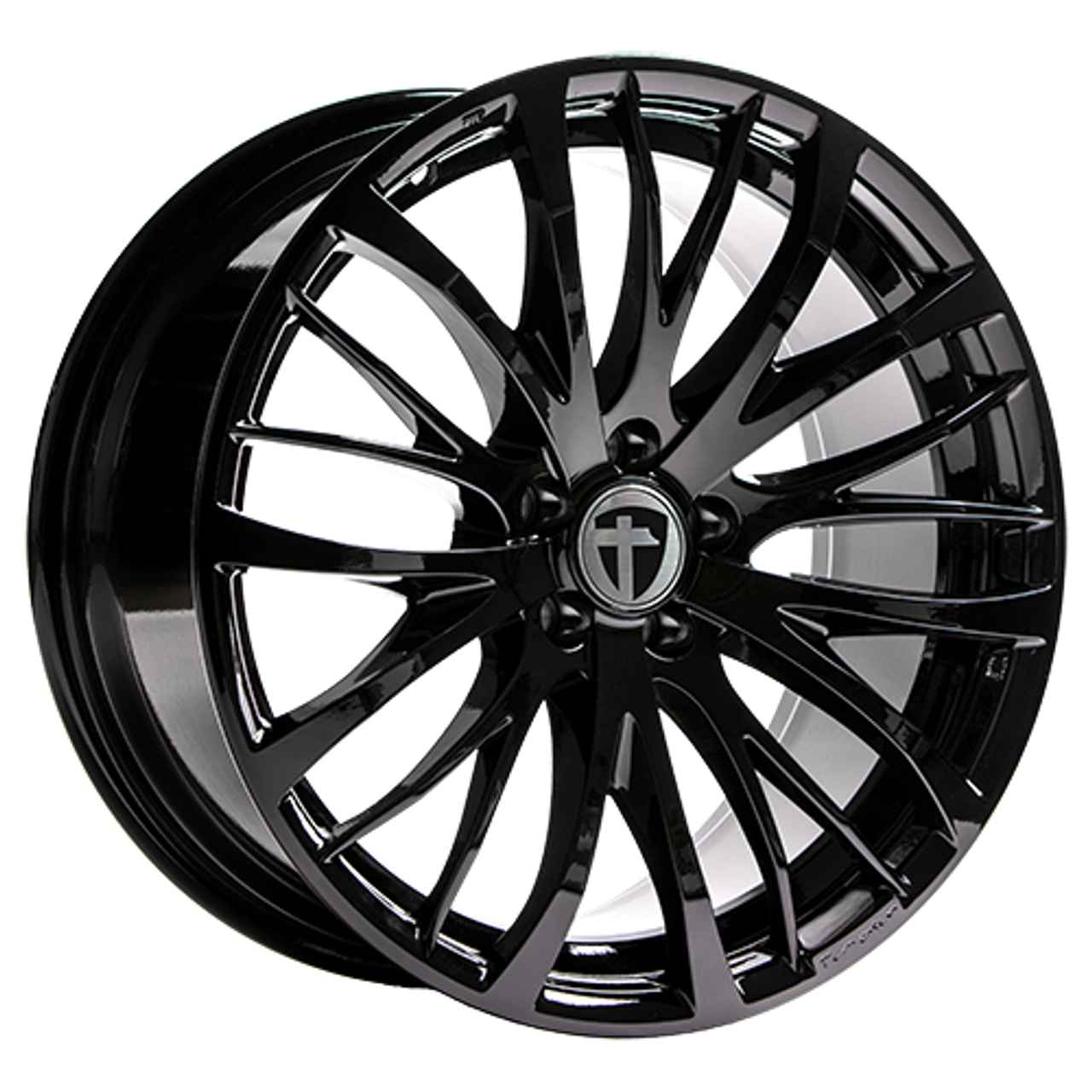 TOMASON TN7 black painted 8.5Jx18 5x114.3 ET40