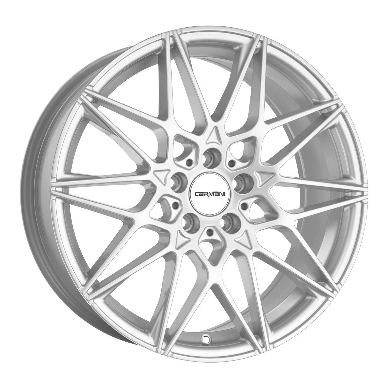 CARMANI 18 KNUT white silver 8.0Jx18 5x112 ET25
