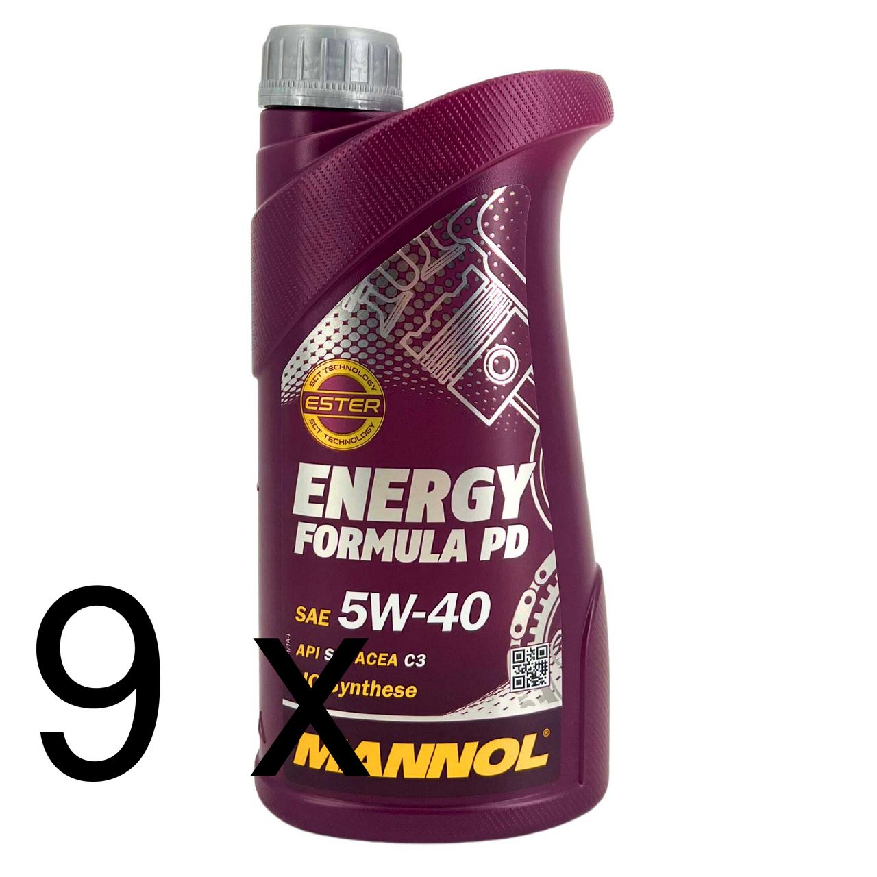 Mannol Energy Formula PD 5W-40 9x1 Liter Mannol Energy Formula PD 5W-40 9x1 Liter