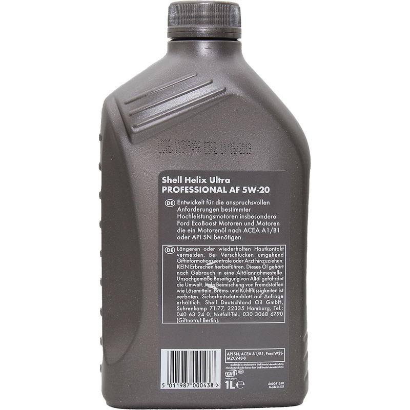Shell Helix Ultra Professional AF 5W-20 1 Liter