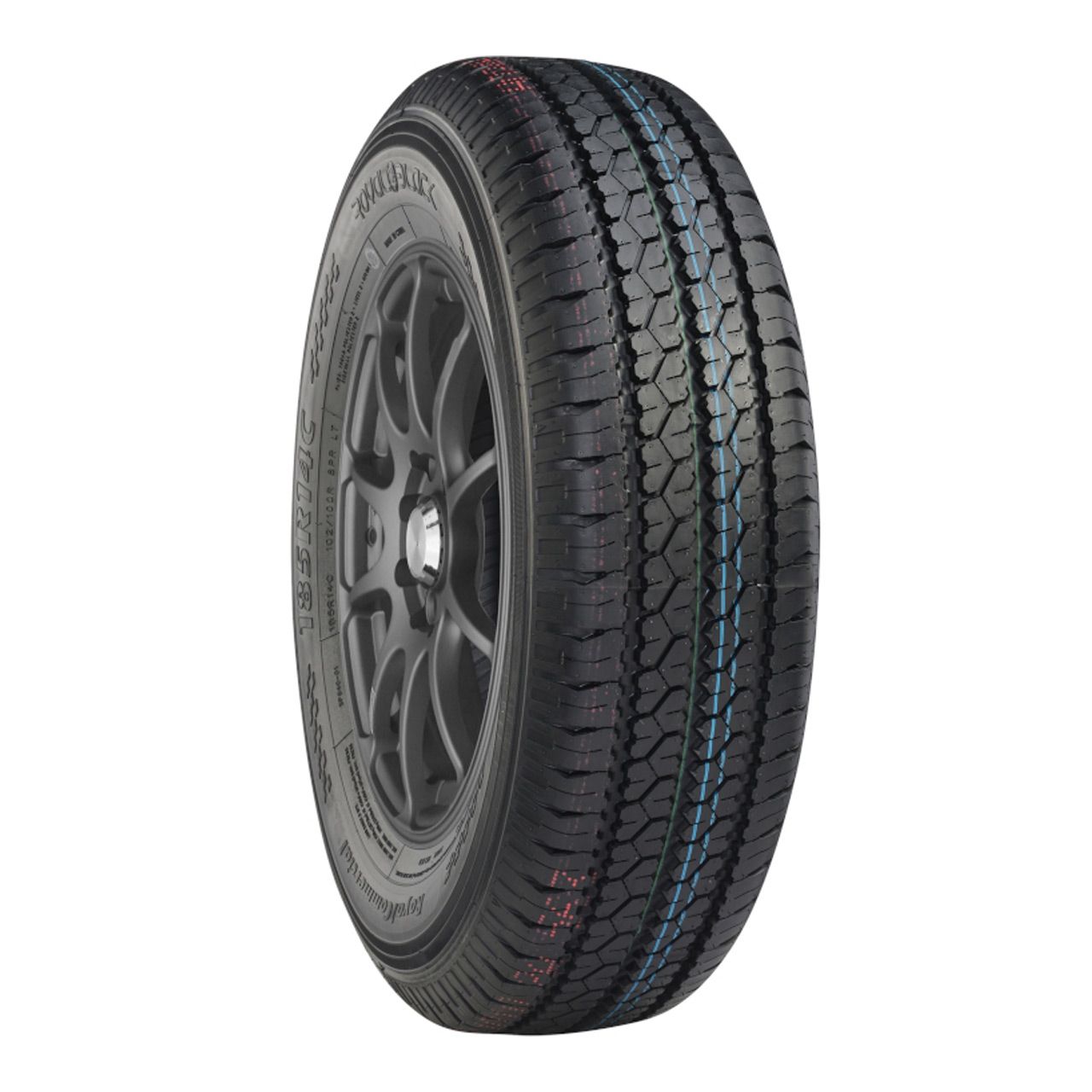 ROYAL BLACK ROYALCOMMERCIAL 215/70R16C 108R BSW