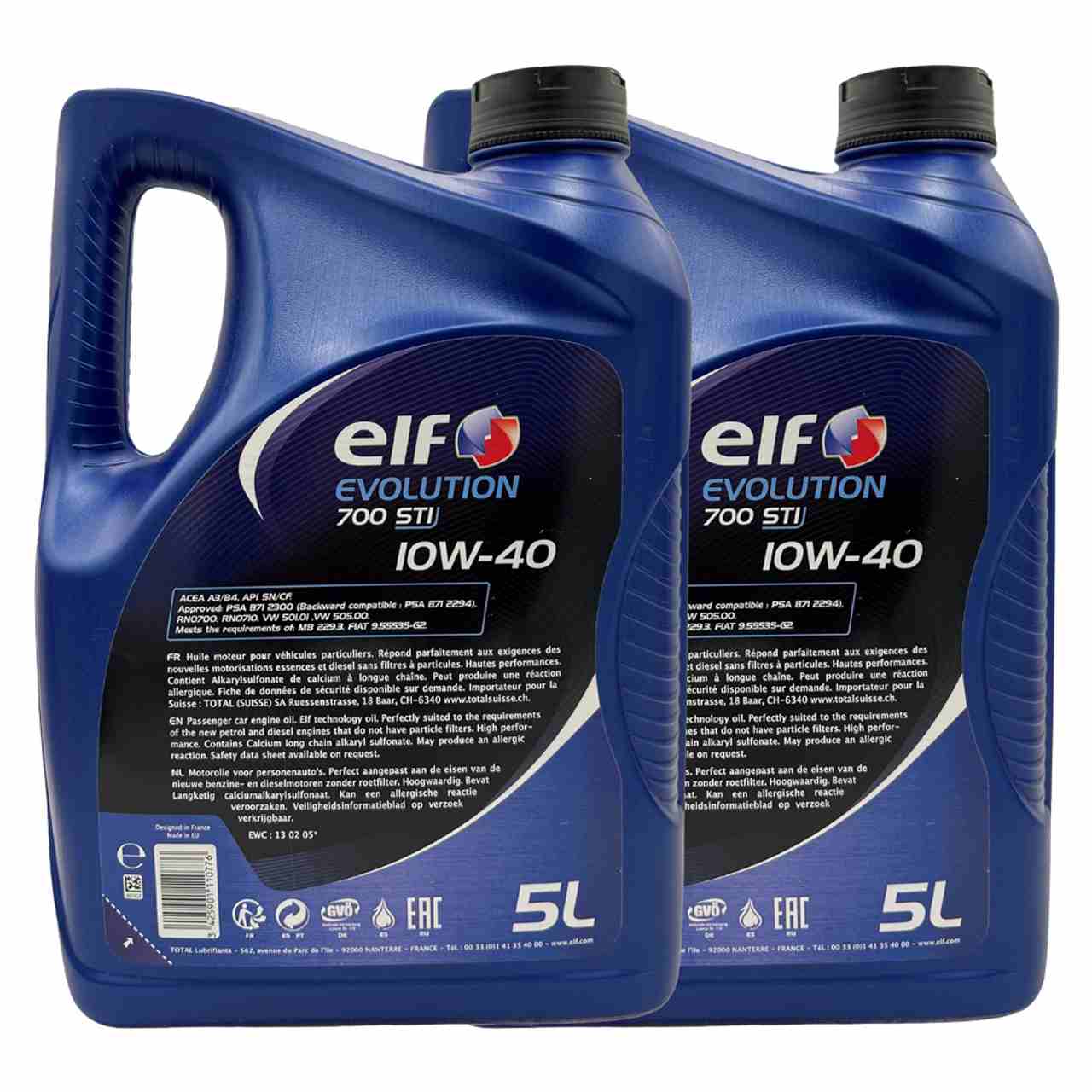 Elf Evolution 700 STI 10W-40 2x5 Liter