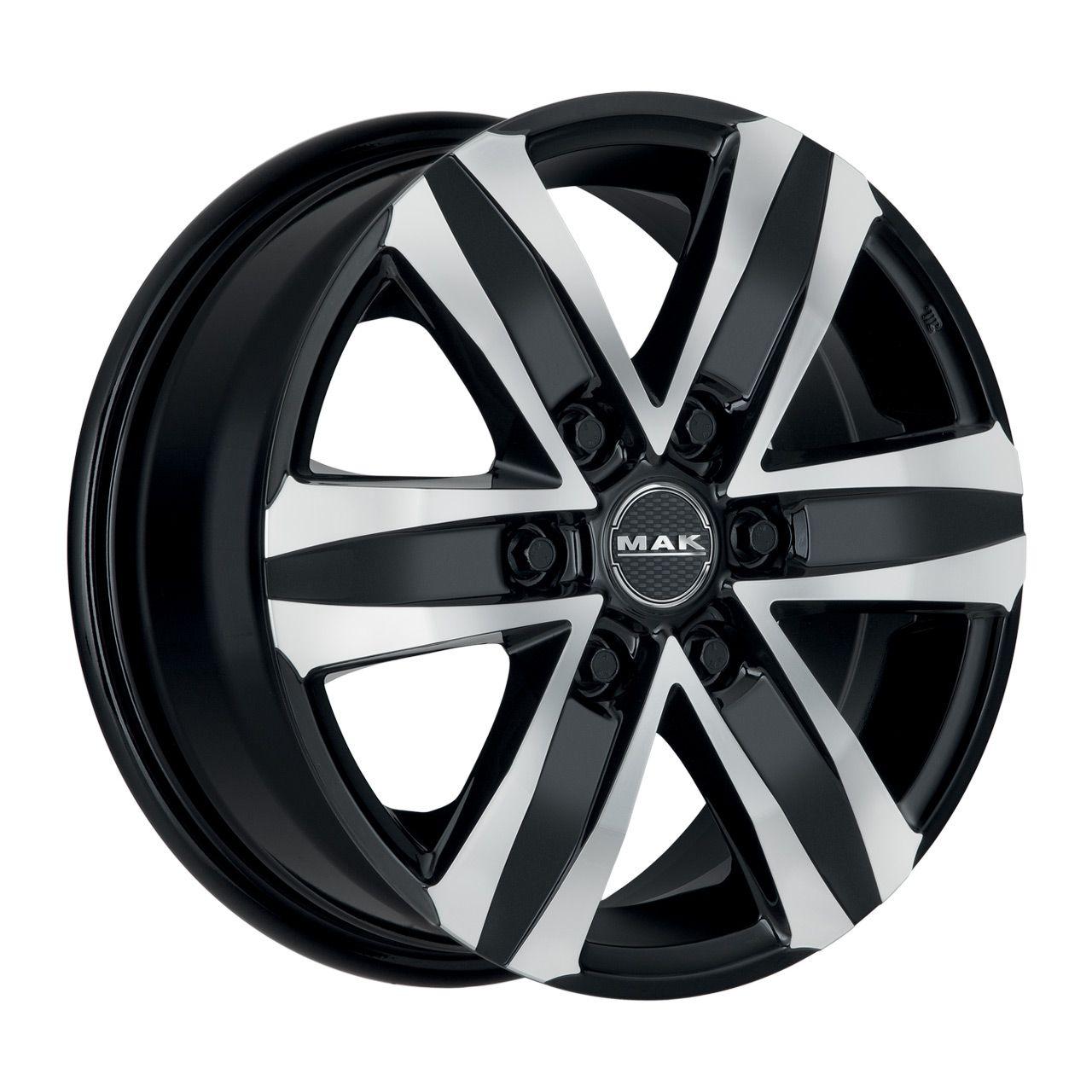 MAK STONE 6 black mirror 8.5Jx20 6x130.0 ET60