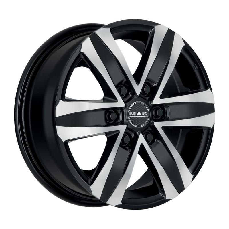 MAK STONE 6 black mirror 8.5Jx20 6x139.7 ET50