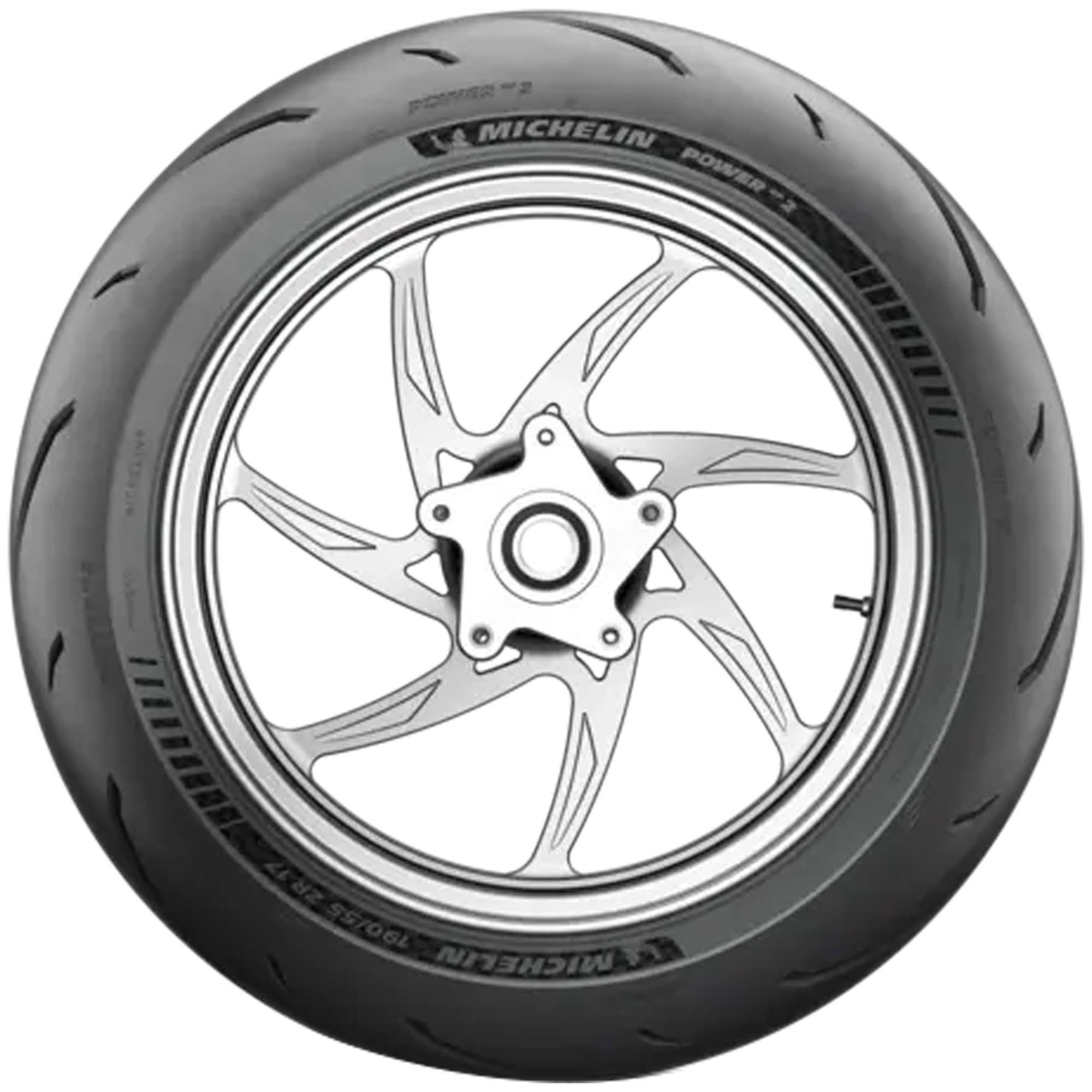 MICHELIN 180/55 ZR 17 TL (73W) POWER GP 2 BSW