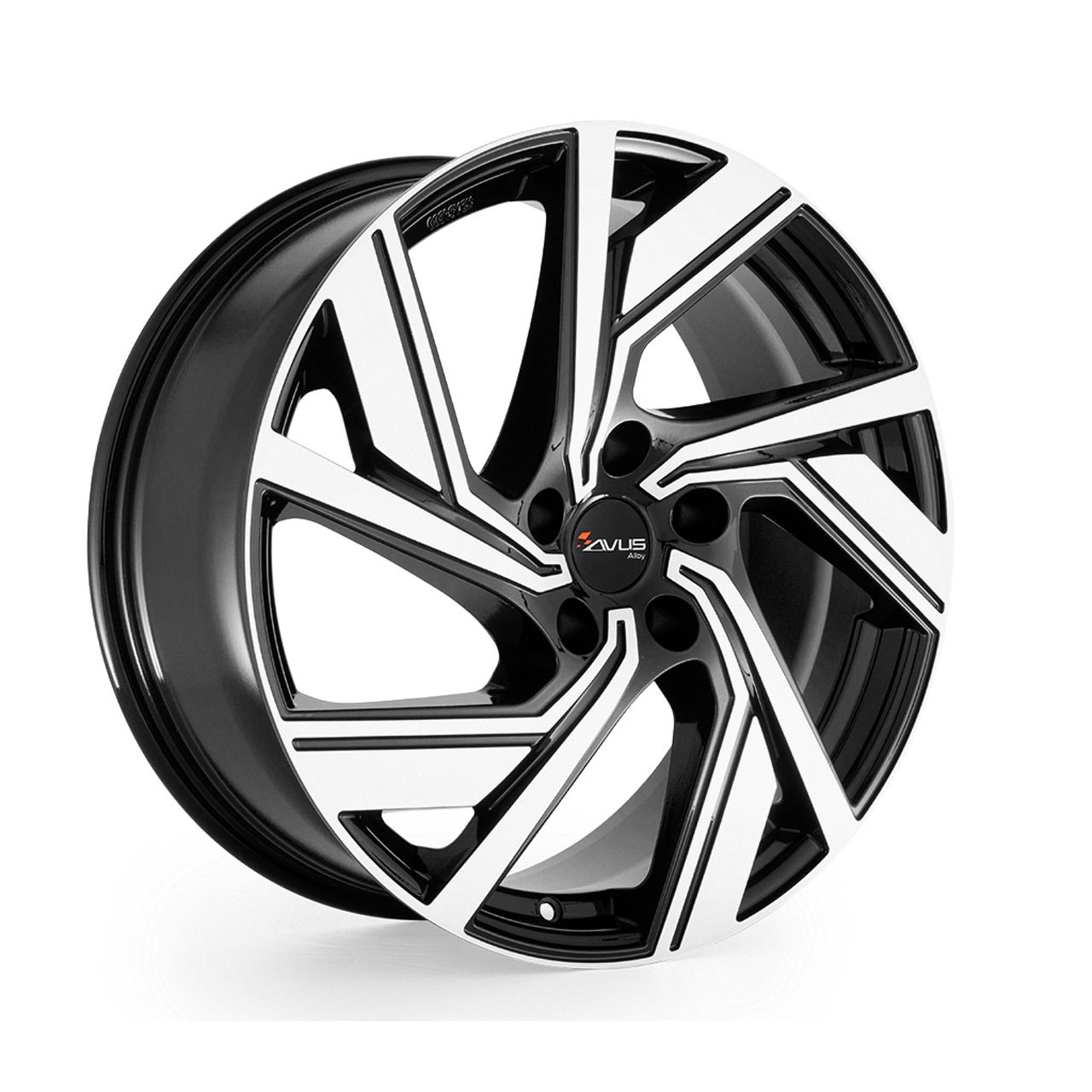 AVUS RACING AC-521 black polished 9.0Jx20 5x112 ET42
