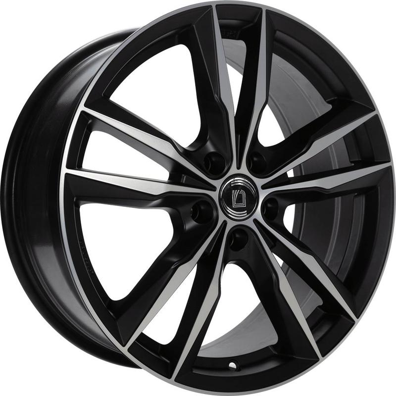 DIEWE FAST black matt polish 7.5Jx17 5x112 ET35