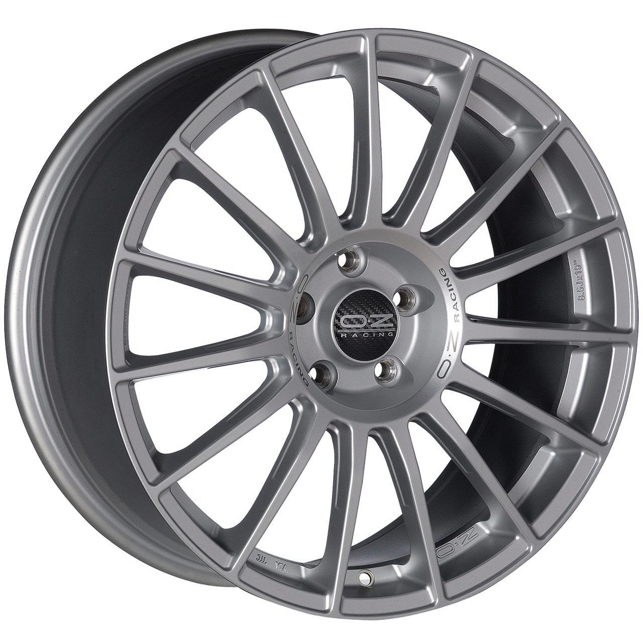 OZ Racing Superturismo lm Matt r silv + black lett 8.5x19 5x108 ET45