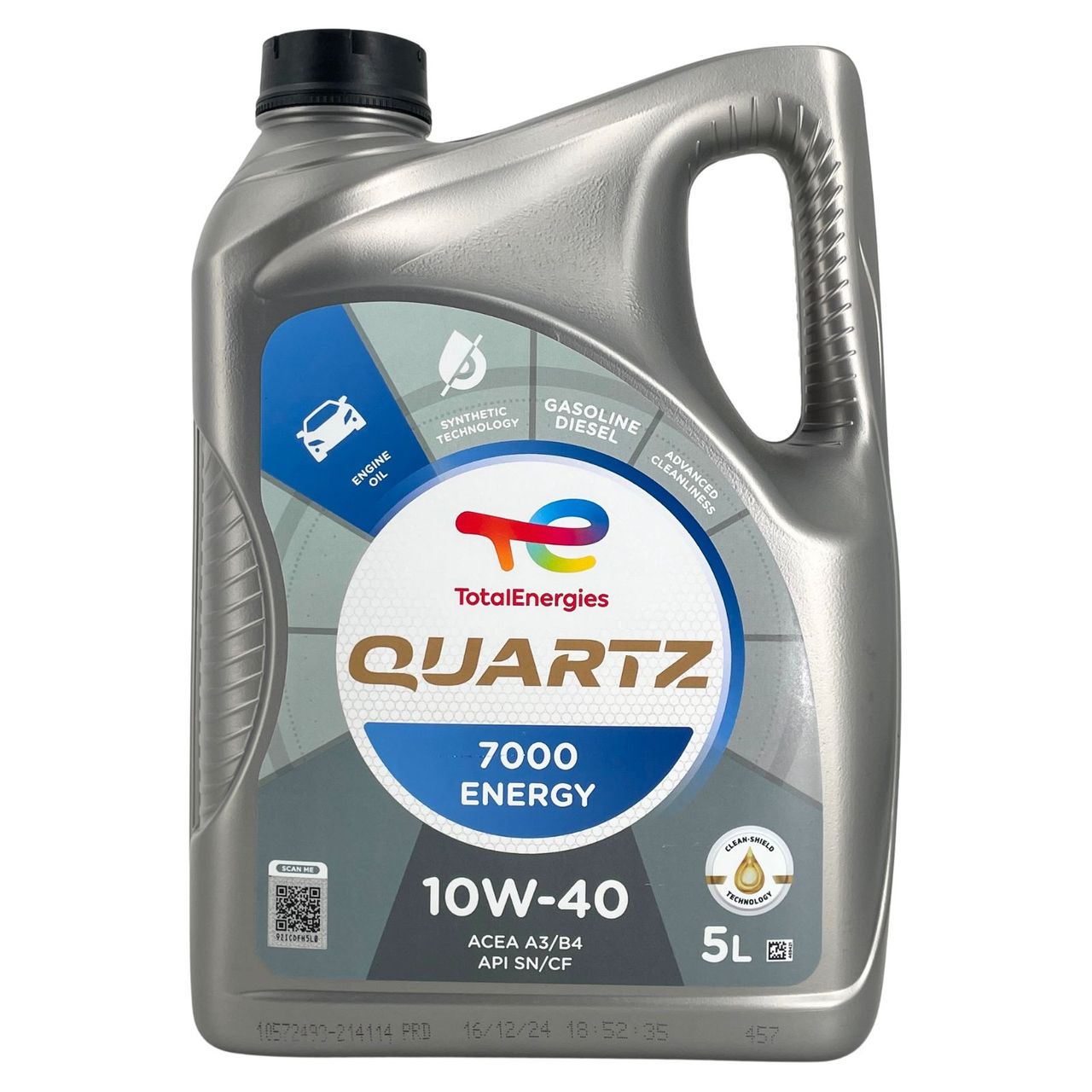 Total Quartz 7000 Energy 10W-40 3x5 Liter