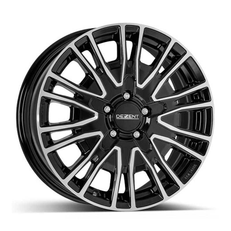 DEZENT DEZENT KE DARK black polished 6.5Jx16 5x120 ET60