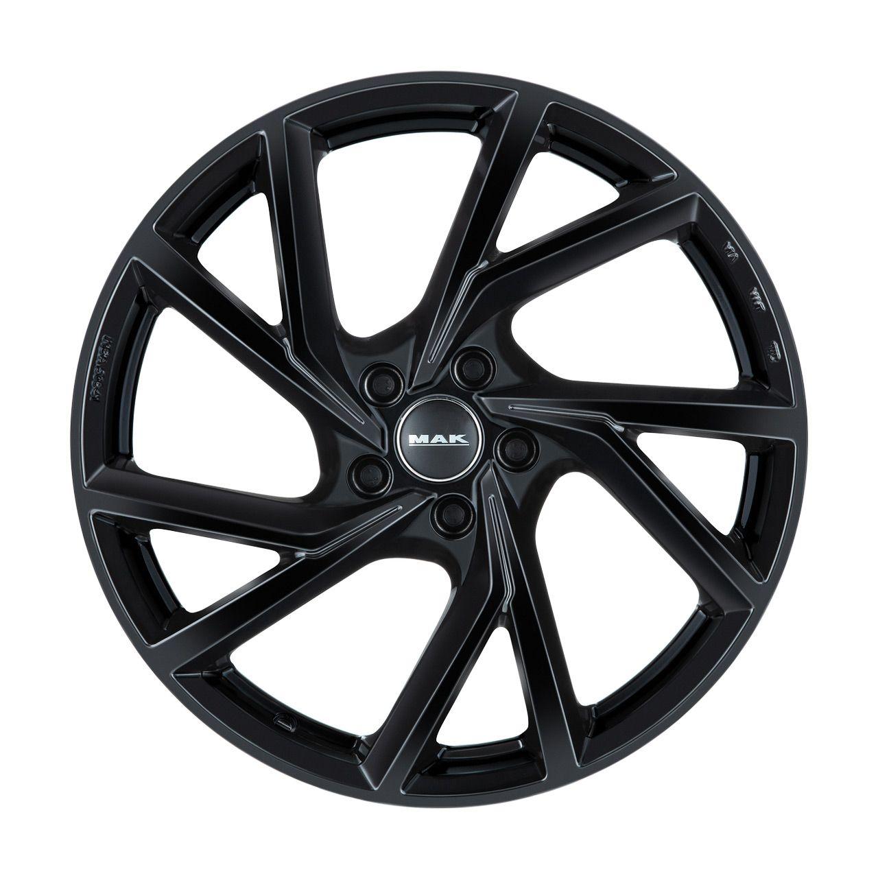 MAK KASSEL gloss black 7.0Jx17 5x114.3 ET45