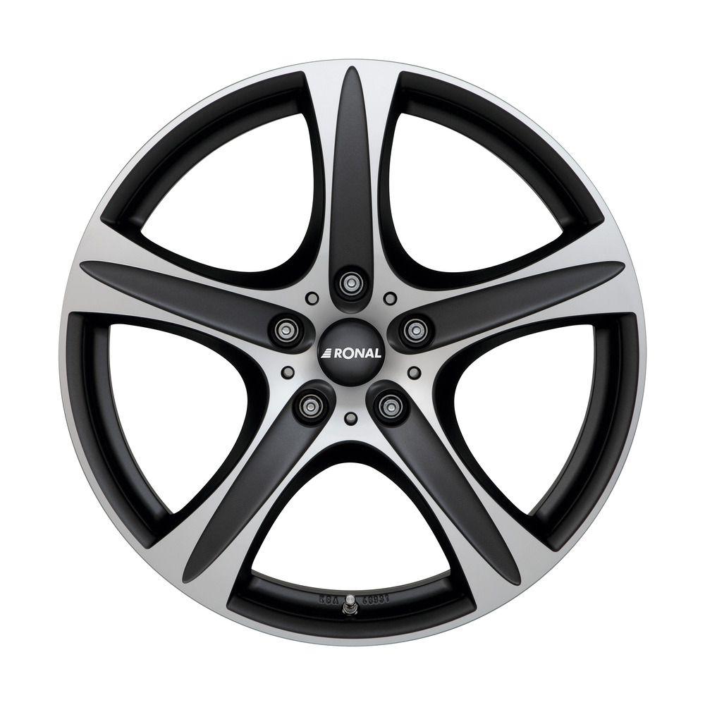RONAL RONAL R55 SUV mattschwarz-frontkopiert 7.5Jx17 5x120 ET55