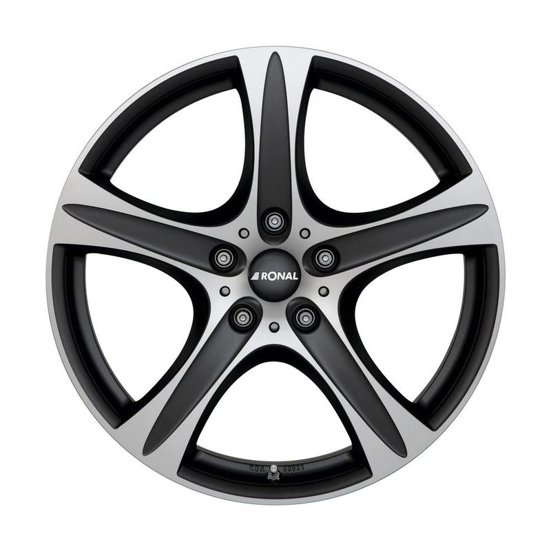 RONAL RONAL R55 SUV mattschwarz-frontkopiert 9.0Jx19 5x112 ET30