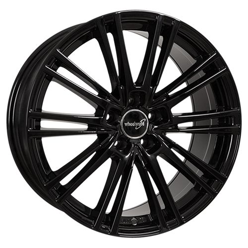 WHEELWORLD-2DRV WH18 schwarz glÃ¤nzend lackiert 7.5Jx17 5x112 ET45